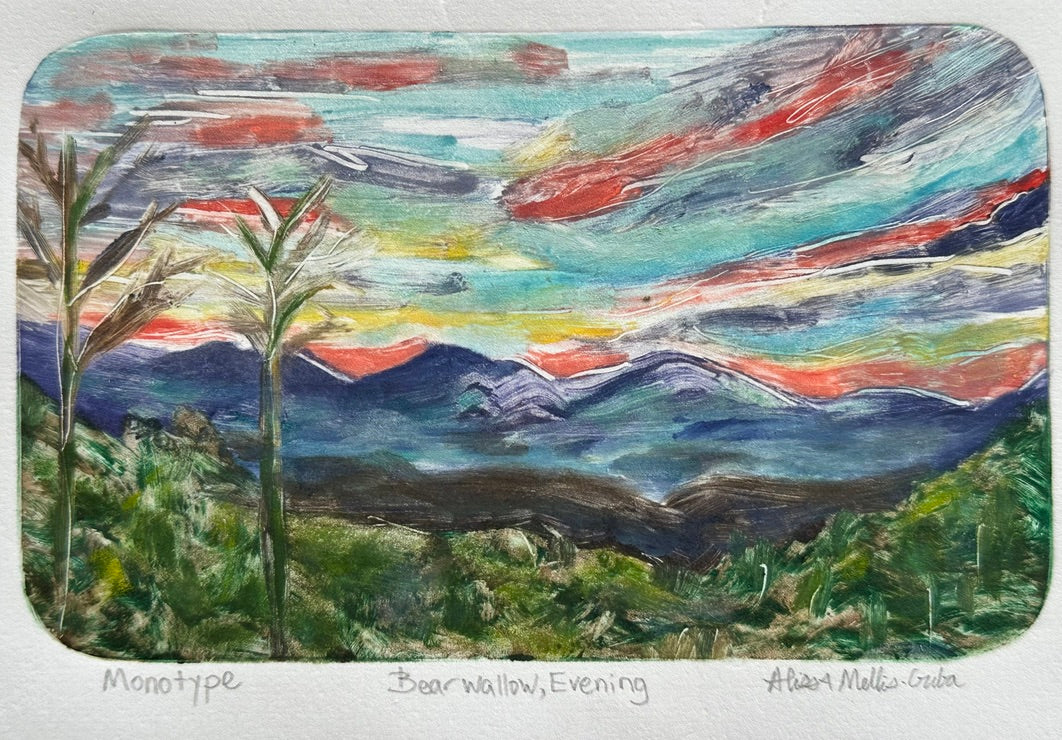 Bearwallow Evening Monotype