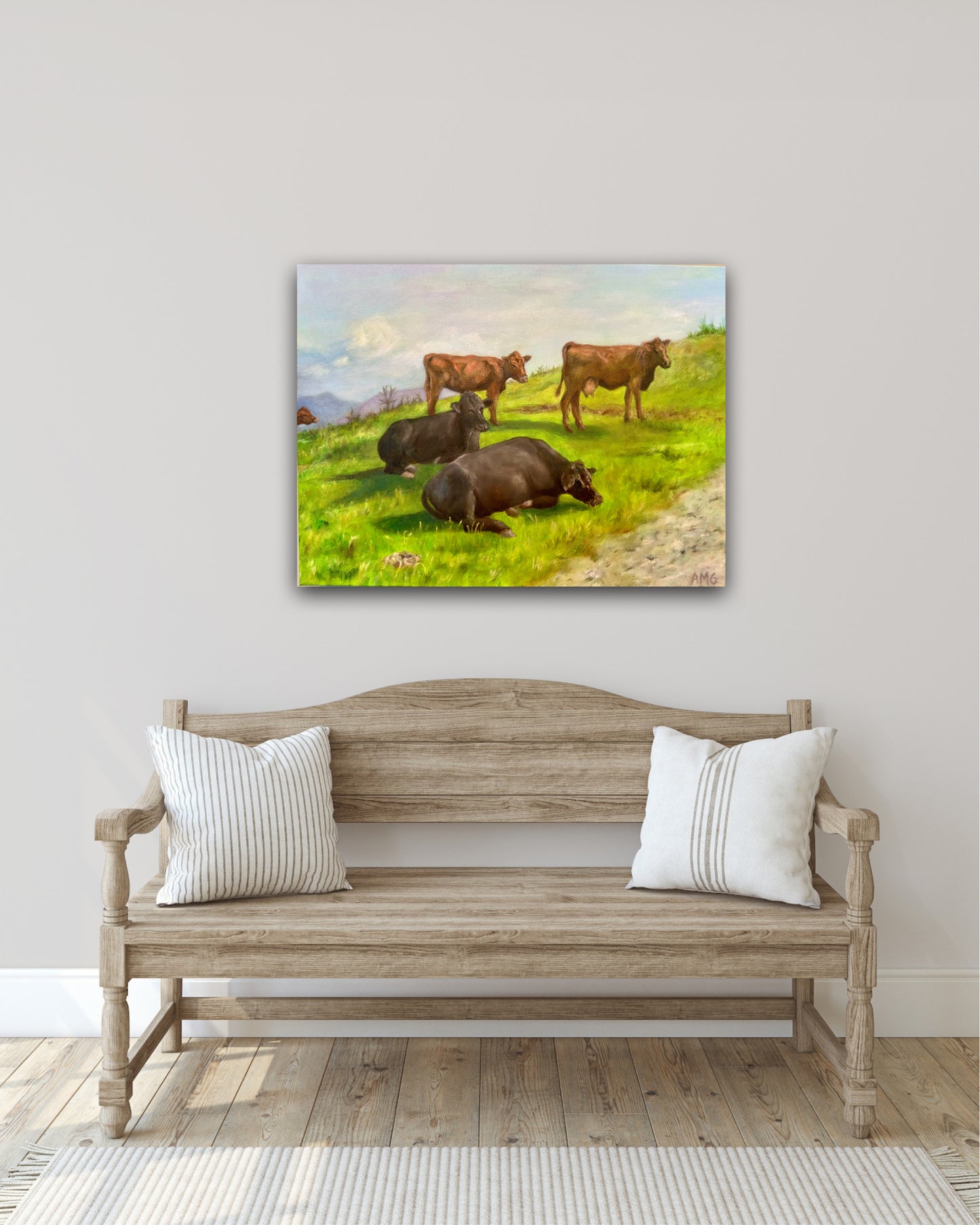 Cows on Bearwallow