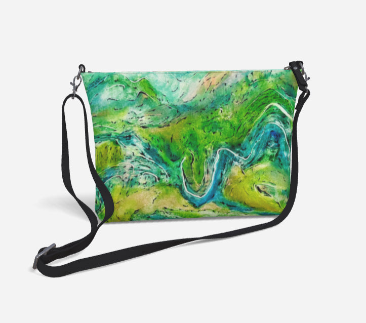 River Valley Memory Vegan Leather Purse/Clutch