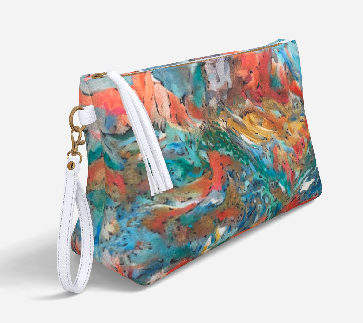 Untitled Landscape Vegan Leather Purse/Clutch