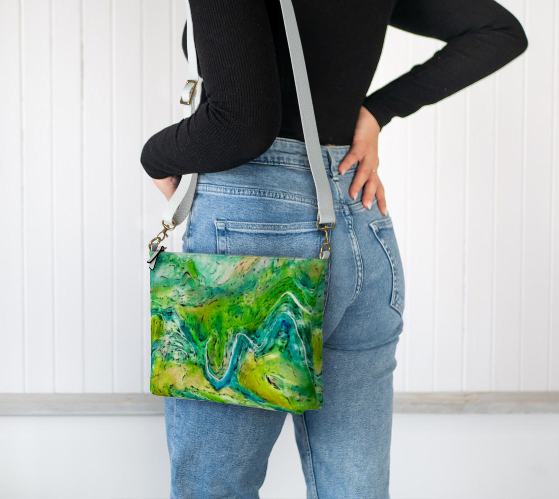River Valley Memory Vegan Leather Purse/Clutch