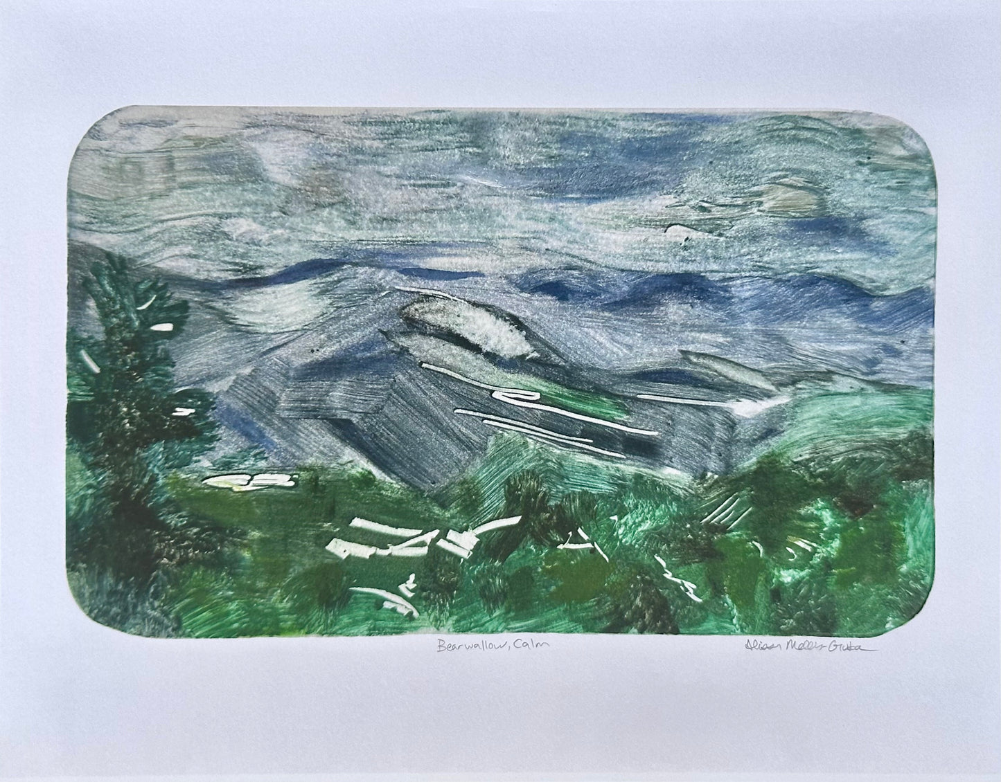 Bearwallow Calm Print