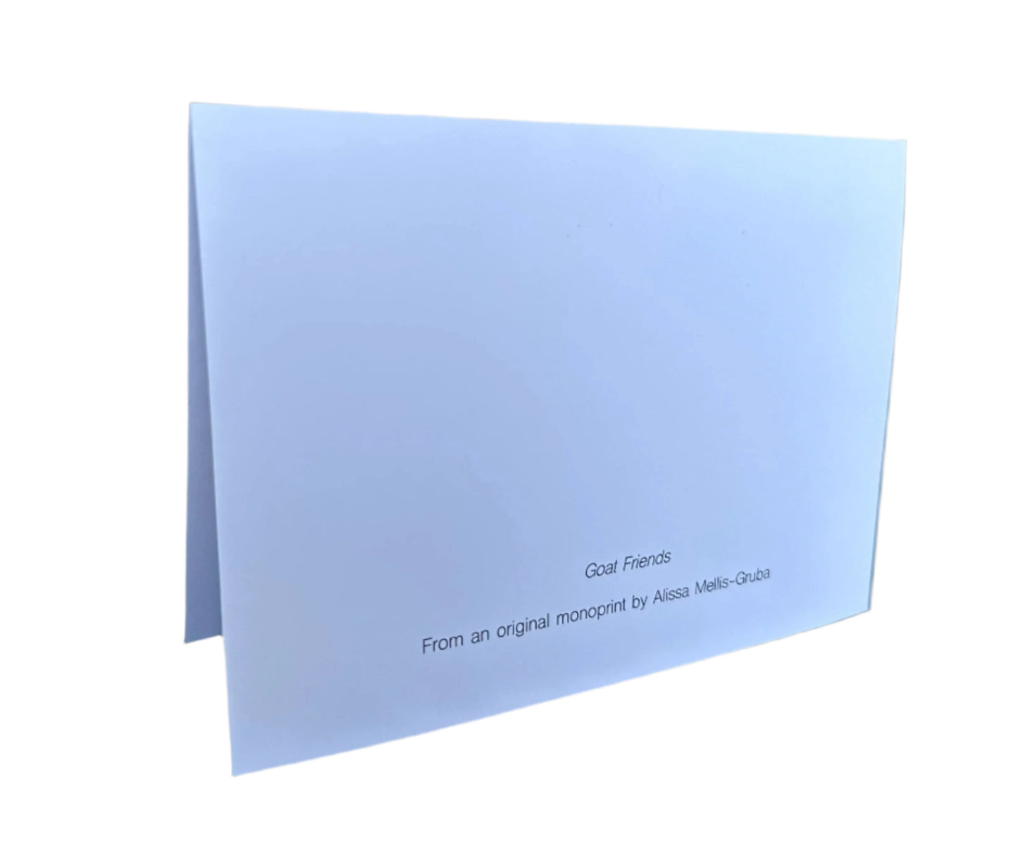 Goat Friends Card