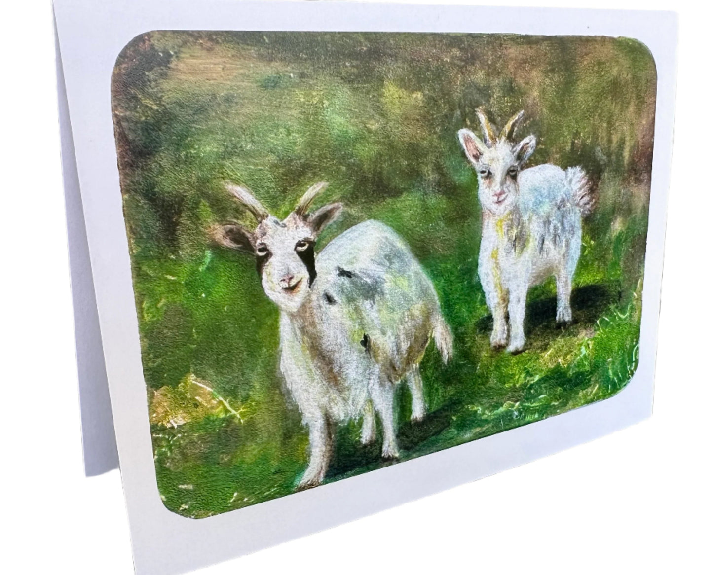 Goat Friends Card