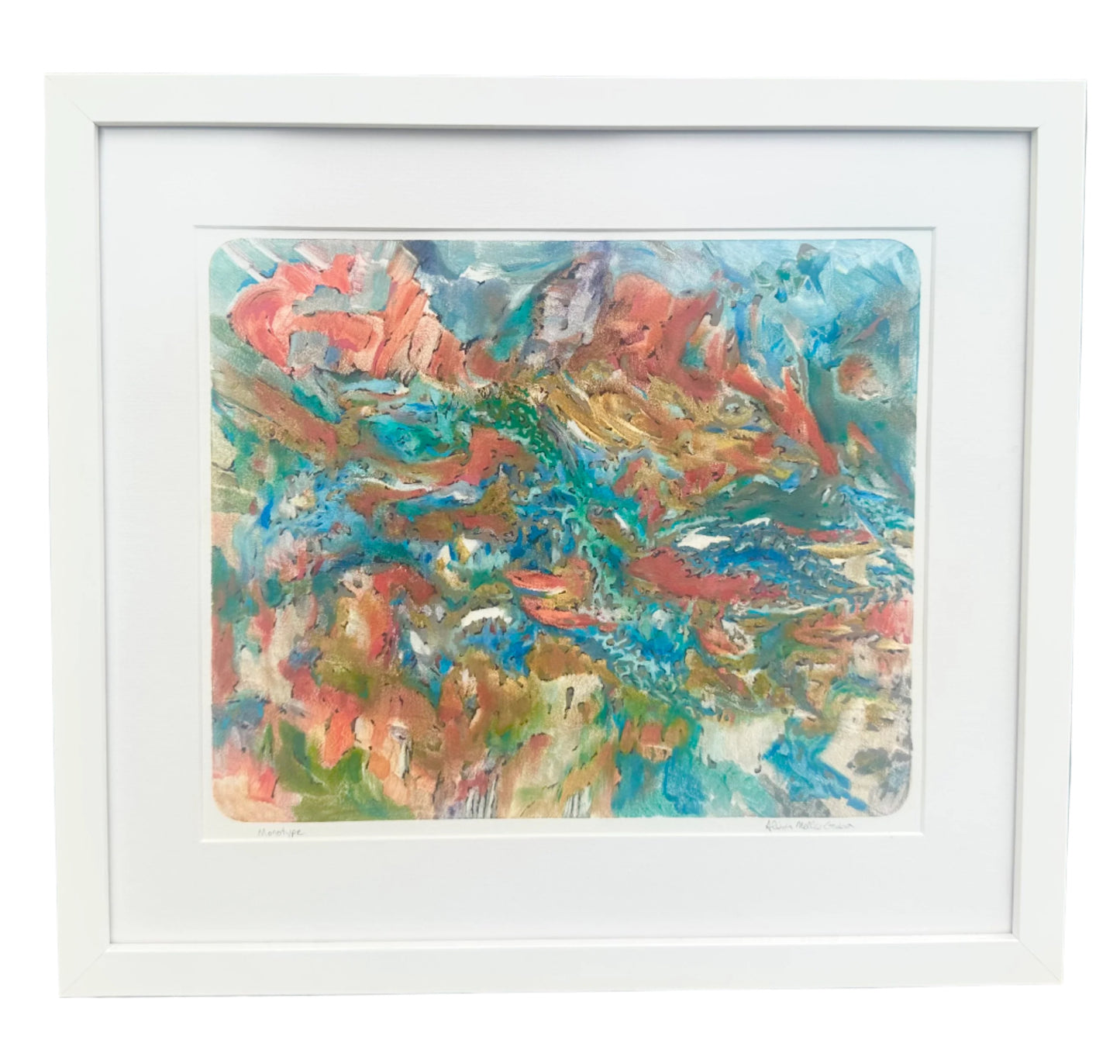 Untitled Landscape Monotype