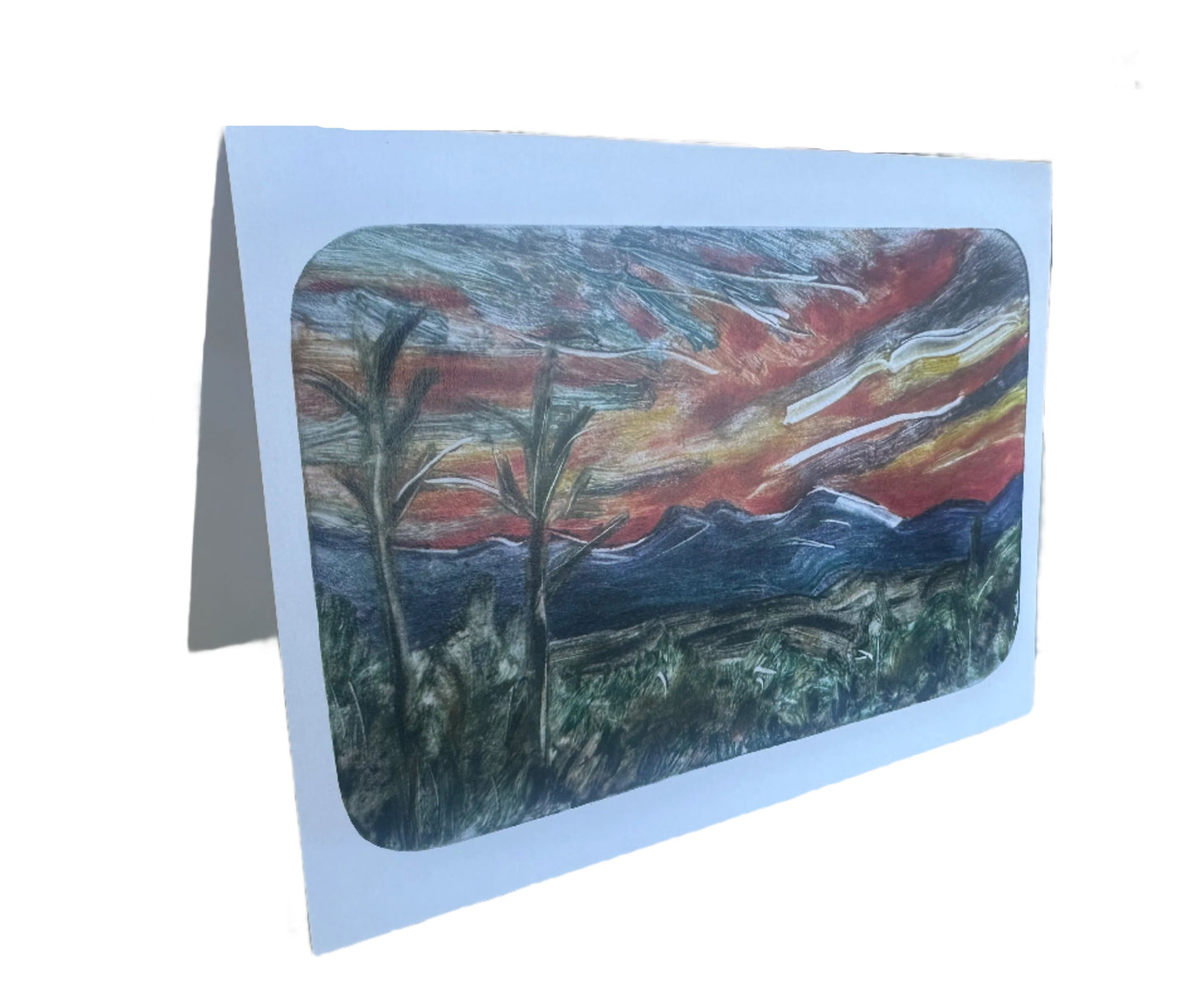 Bearwallow Fall Sunrise Card