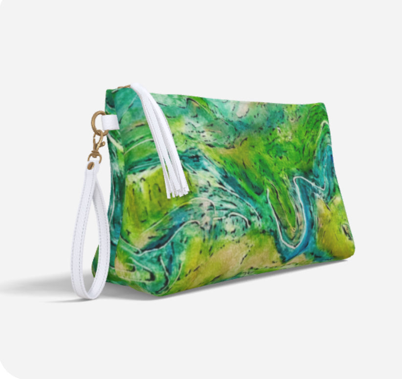 River Valley Memory Vegan Leather Purse/Clutch