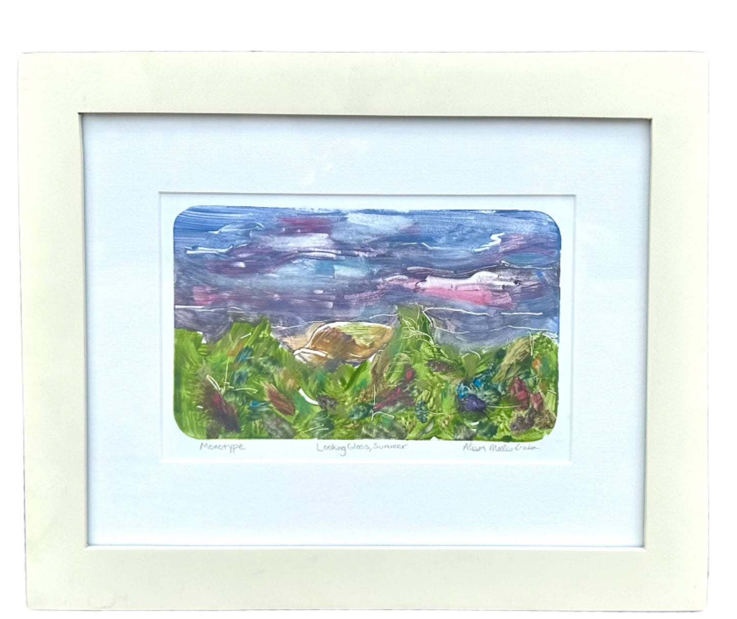Looking Glass Summer Monotype