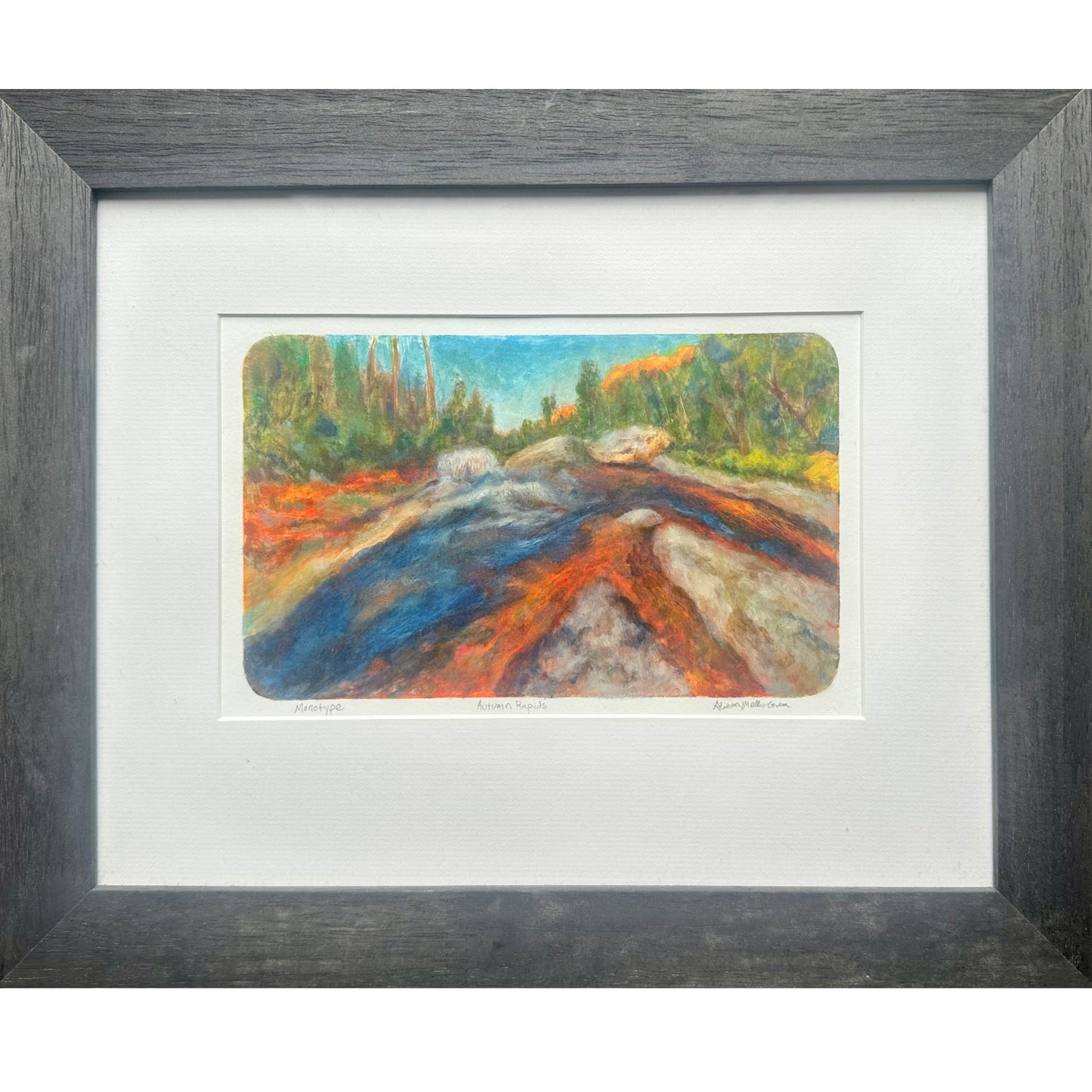 Autumn Rapids Monotype