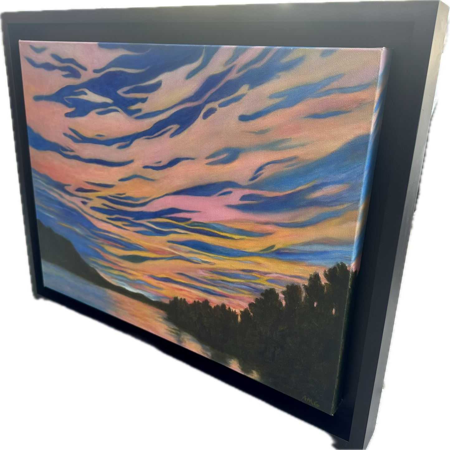 Jackrabbit Sunset Painting