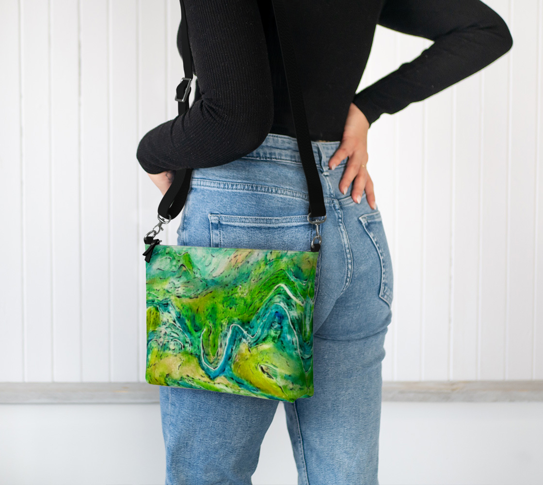 River Valley Memory Vegan Leather Purse/Clutch