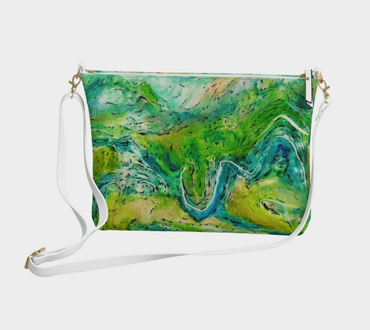 River Valley Memory Vegan Leather Purse/Clutch
