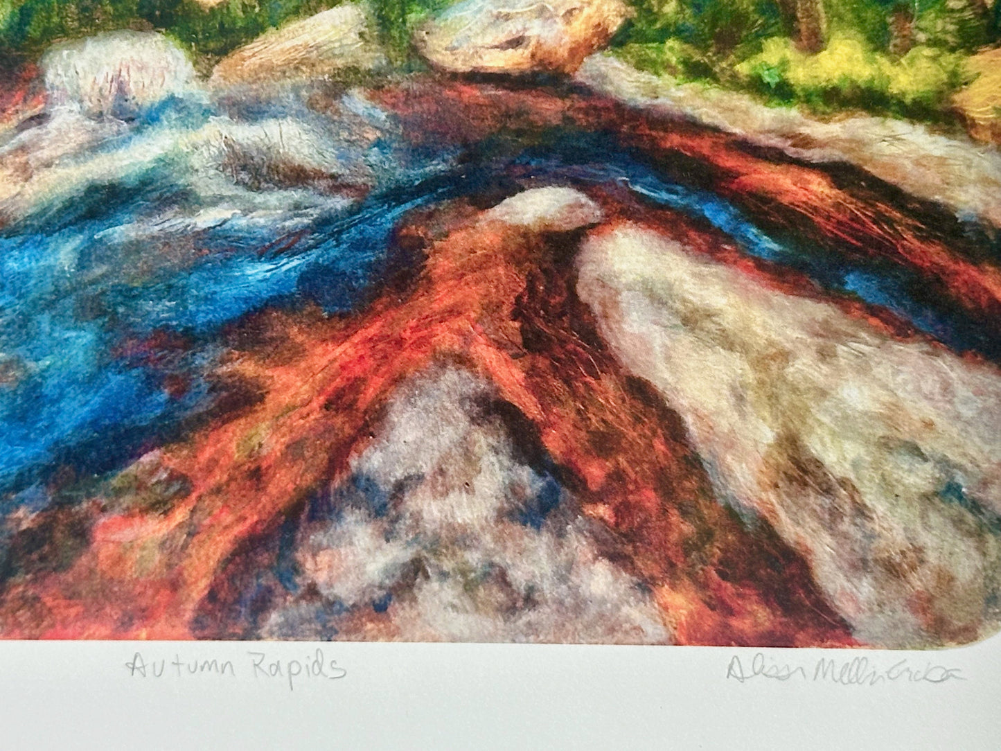Autumn Rapids Monotype