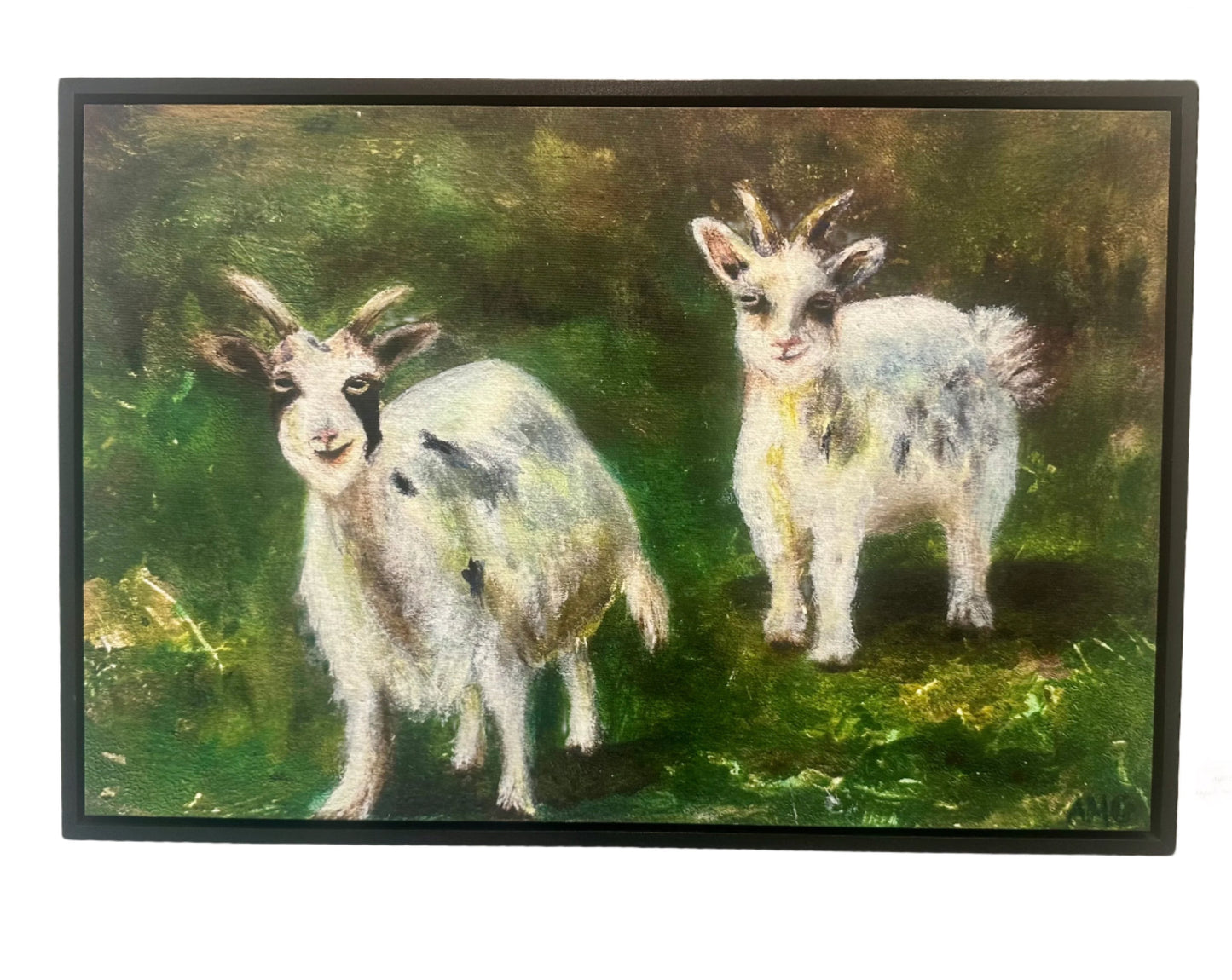 Goat Friends Giclee