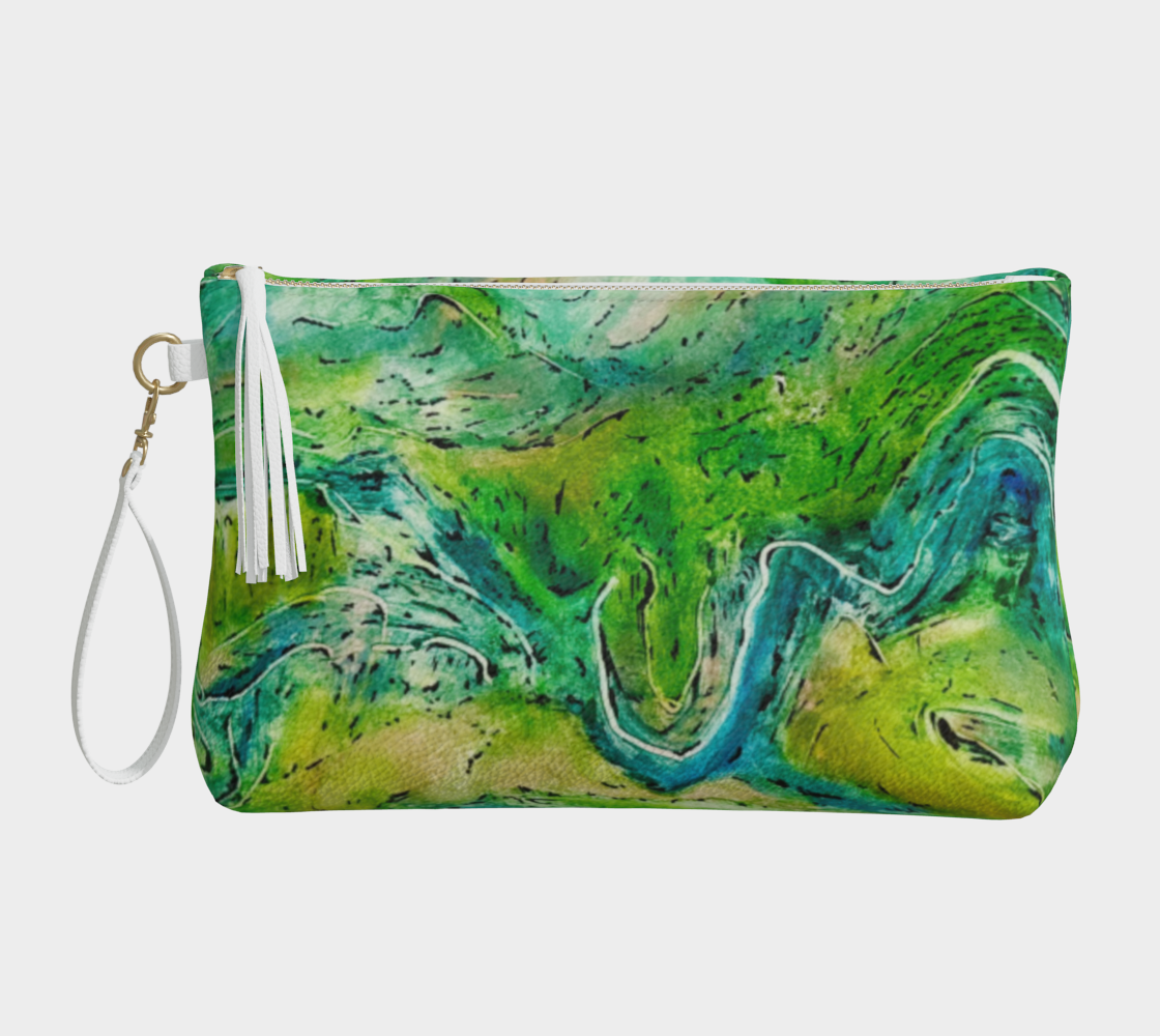 River Valley Memory Vegan Leather Purse/Clutch