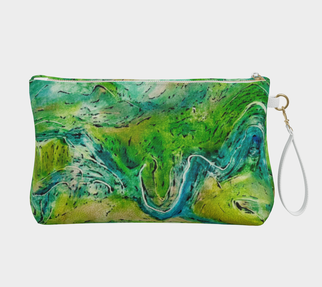 River Valley Memory Vegan Leather Purse/Clutch